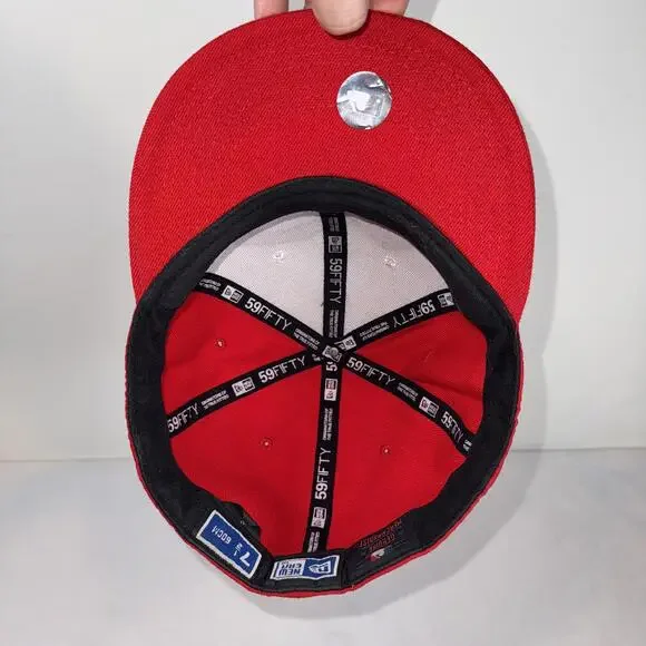 New Era 59fifty Cincinnati Reds Fitted 7 1/2 - Picture 5 of 6